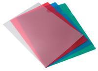 Папки уголки однотонные