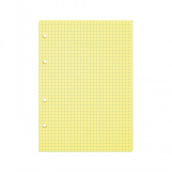 Сменный блок к тетр. А5 80л. кл., желтый  СБ5ту80 12351