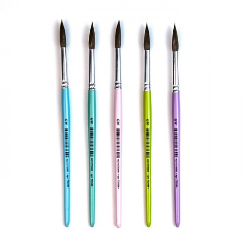 Кисть Малевичъ KIDS, пони микс, круглая №8