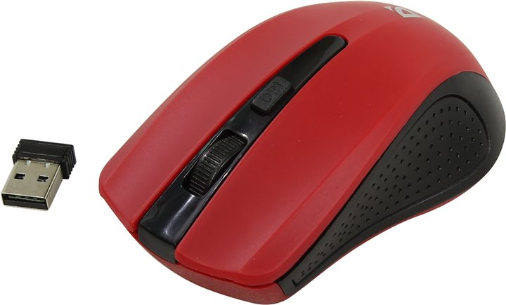 Беспроводная оптическая мышь Accura MM-935 красный,4 кнопки,800-1600 dpi DEFENDER