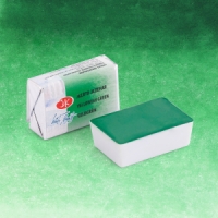 Акварель в кювете Желто-зеленая  ЗХК (718)