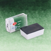 Акварель в кювете Зеленая  ЗХК (725)