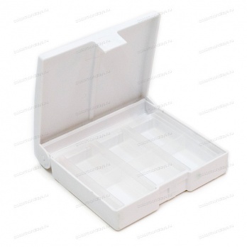 Коробка  под акварель 12 цв. пластик