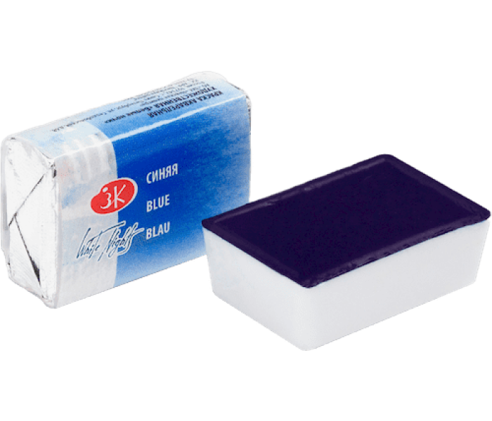 Акварель в кювете Синяя ЗХК 515
