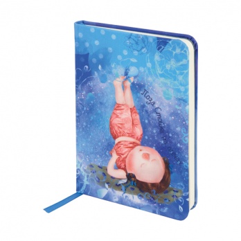 Книга д/записей А6 96л ткань кл. GP-04  8407-04-А