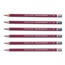 Профессиональный ч/г карандаш "CLEOS" 5В