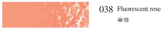 Пастель мягкая профес. квадратная №038 Флуоресцентная роза