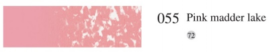 Пастель мягкая профес. квадратная №055 Розовая марена