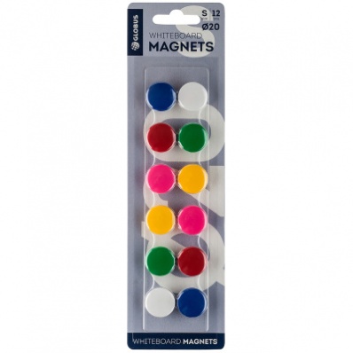 Магниты  2см 12шт. ассорти Глобус МЦ20-12
