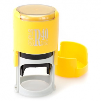 Оснастка д/печати в боксе корп. желтый GRM  R40 plus