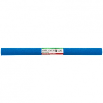 Бумага крепир. 50*250см синяя 32г/м 0253088