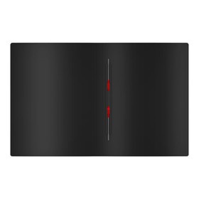 Папка-скоросш. пласт. "Matt Classic" черный  ЕК 50081