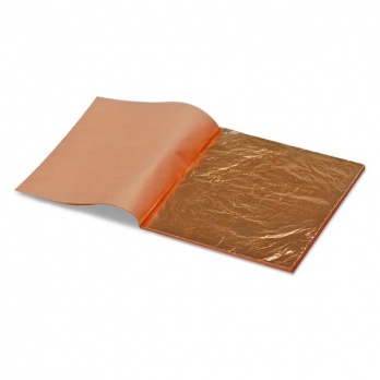 Поталь, 14*14см, 25лист., медь DK25203