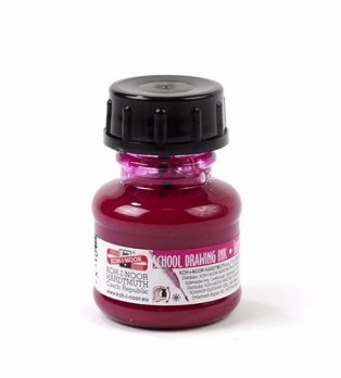 Тушь цветная, фуксия, 20мл "Koh-I-Noor"  141700502