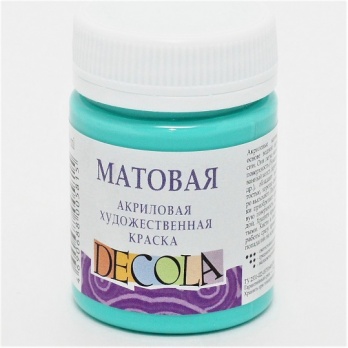Акрил матовый Decola, мятная 50мл (735)