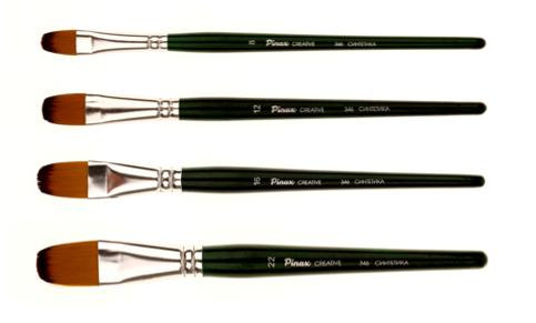 Кисть Синт. пл. овал № 8  "Pinax CREATIVE"