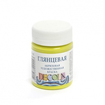 Акрил матовый Decola, лайм 50мл (734)
