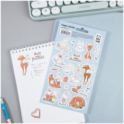 Наклейки А6 MTSHU ассорти