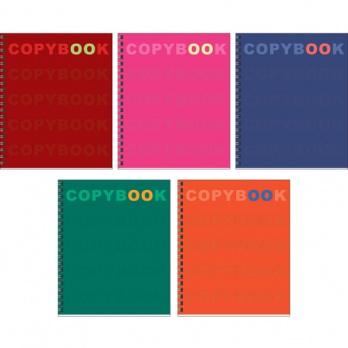 Тетрадь 80л. кл. на спир. "Сочный цвет"  ТСЛ 805871