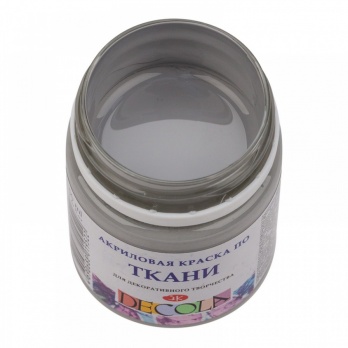 Акрил по ткани Decola Серая  50мл 4128814
