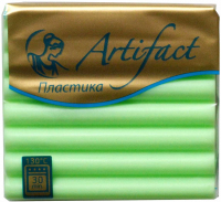 Пластика "Артефакт" 50 гр. шифон зеленое яблоко