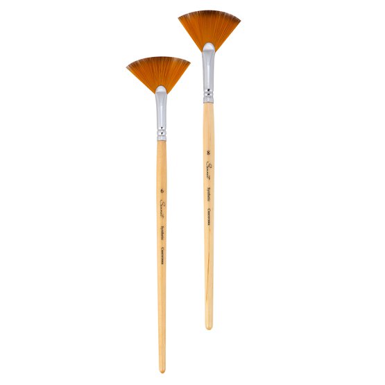 Кисть веерная № 8  "Сонет", синтетика