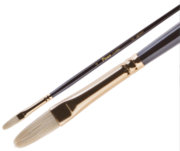 Кисть щетина овал. №14  "Pinax Artists CLASSIC"