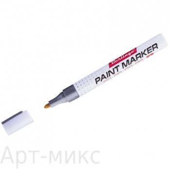 Маркер-краска серебро на нитро-основе 2-4мм BMk_02113