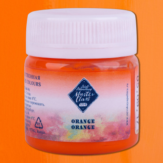 Гуашь худ  40мл  Оранжевая МК 1720315