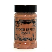 Паста с эффектом камня Pentart, 100 мл, гранит коричневый