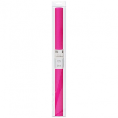 Бумага крепир. 50*250см темно-розовая Три Совы, 32г/м CR_43963