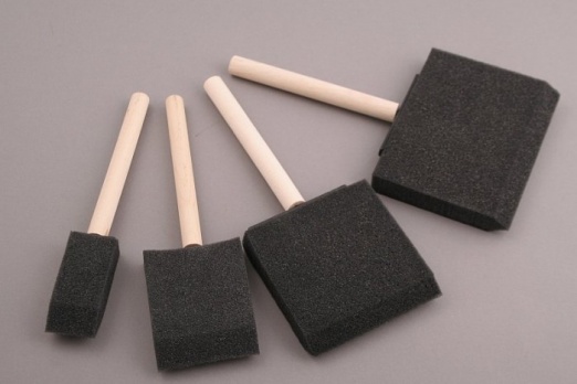 Кисть-губка плоская "Малевичъ", 40 мм