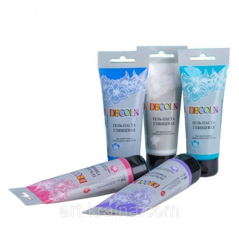 Гель-паста глянцевая черная Декола 100 мл