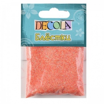 Блёстки декоративные Декола, молочно-лиловый радужный, 0.3мм