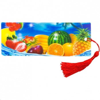 Закладка-линейка  для книг 3D, ассорти 150*55мм    3D_4598