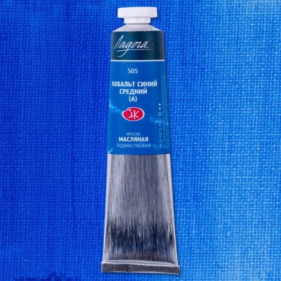 Краска худ. масло Кобальт синий средний (аналог) Л 46мл