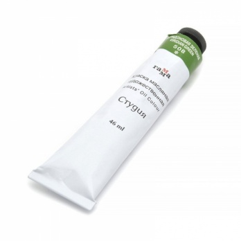 Краска худ. масло Виридоновая зеленая Студия 46мл