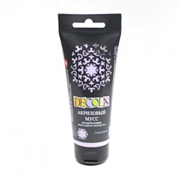 Мусс акриловый Декола, сиреневый 100мл