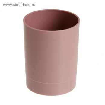 Стакан д/письм. принадл. "Офис" бордовый Agra  СН643