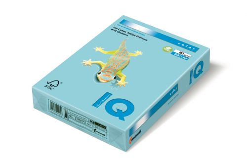 Бумага "IQ color" А4, 80г/м2, 500л. (светло-голубая)  BL29