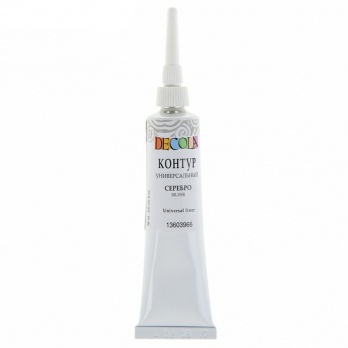 Контур универсальный серебро, Decola, 18мл. (966)