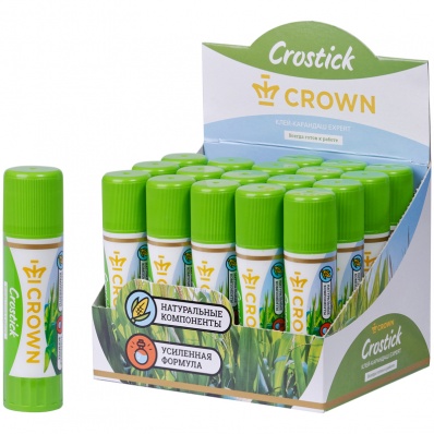 Клей-карандаш 22гр Crown "Expert"   CG-220