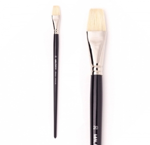 Кисть щетина "Анри", плоская №16, Малевичъ