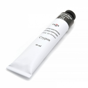 Краска худ. масло Карельская черная Студия 46мл