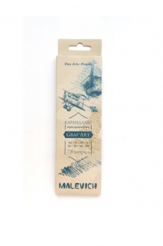 Набор ч/г карандашей Малевичъ Graf'Art, 8 шт