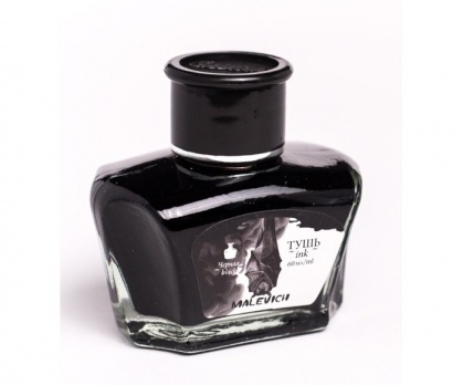 Чернила для рисования и каллиграфии, Малевичъ, черная, 60мл