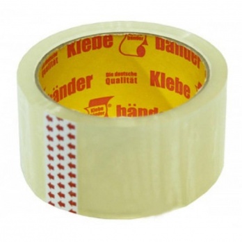 Скотч 50мм*57м 45мк прозрач. Klebebander  128