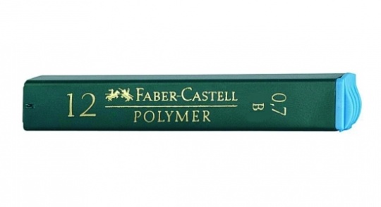 Грифели д/каран. 0,7мм В "Polymer"  FC521701