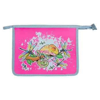 Папка д/тетр. А5 1 отд. на молнии "Хамелеон" 8Ш5_1172