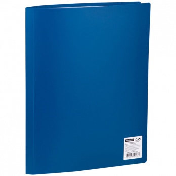 Папка с 30 вкл. "Office Space" синяя  F30L2_286